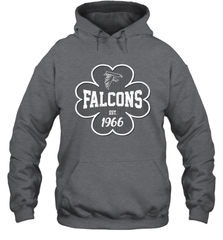 Patrick's Day Shamrock For Atlanta Falcons Fans Hoodie - kambletee