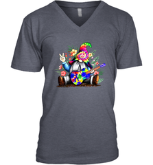 Gnome playing guitar St Patrick's Day Men's V-Neck - kambletee