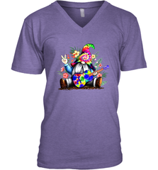 Gnome playing guitar St Patrick's Day Men's V-Neck - kambletee