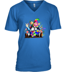Gnome playing guitar St Patrick's Day Men's V-Neck - kambletee