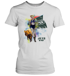 Harley Quinn New York Jets Of Prey Women's T-Shirt - kambletee