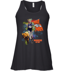 Harley Quinn Denver Broncos Of Prey Racerback Tank - kambletee