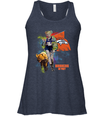 Harley Quinn Denver Broncos Of Prey Racerback Tank - kambletee