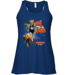 Harley Quinn Denver Broncos Of Prey Racerback Tank - kambletee