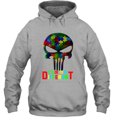 Skull it is ok to be different Hoodie - kambletee