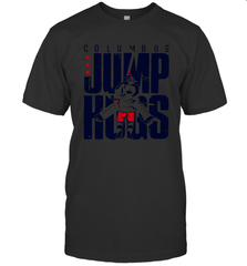 Columbus Jump Hugs Men's T-Shirt - kambletee