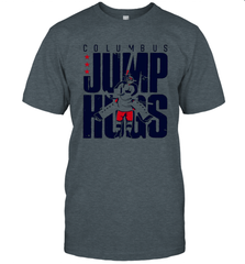 Columbus Jump Hugs Men's T-Shirt - kambletee