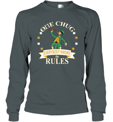 ONE CHUG LEPRECHAUN Long Sleeve T-Shirt - kambletee