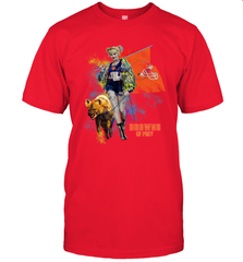 Harley Quinn Cleveland Browns Of Prey Men's T-Shirt - kambletee