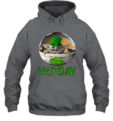Baby Yoda Happy St Patrick's Day Hoodie - kambletee