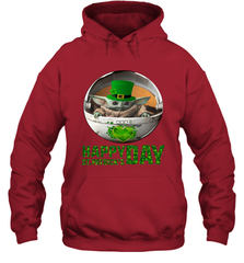 Baby Yoda Happy St Patrick's Day Hoodie - kambletee