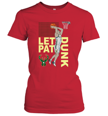 LET PAT DRUNK Pat Connaughton Milwaukee Bucks Women's T-Shirt - kambletee