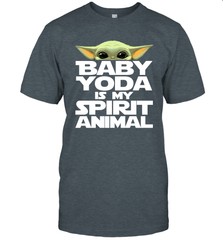 Baby Yoda Is My Spirit Animal Men's T-Shirt - kambletee