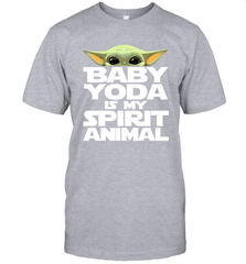 Baby Yoda Is My Spirit Animal Men's T-Shirt - kambletee
