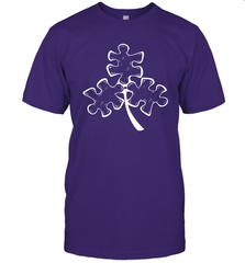 Autism shamrock St Patrick's day T-Shirt - kambletee