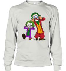 Double Joker Calvin and Hobbes Long Sleeve T-Shirt - kambletee