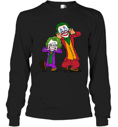 Double Joker Calvin and Hobbes Long Sleeve T-Shirt - kambletee