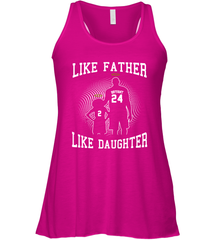 Like Father Like Daughter Kobe Bryant Gianna Bryant Racerback Tank - kambletee