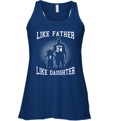 Like Father Like Daughter Kobe Bryant Gianna Bryant Racerback Tank - kambletee