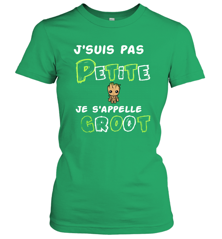 Jsuis pas petite je sappelle Groot St Patricks Day Women's T-Shirt - kambletee