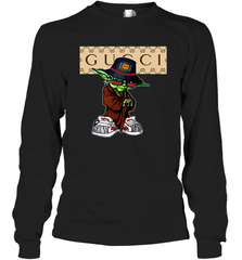 Star Wars Yoda wear a hat Gucci Long Sleeve T-Shirt - kambletee