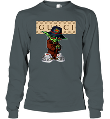 Star Wars Yoda wear a hat Gucci Long Sleeve T-Shirt - kambletee