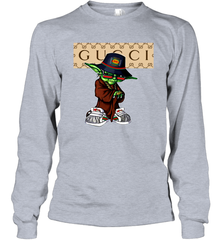 Star Wars Yoda wear a hat Gucci Long Sleeve T-Shirt - kambletee