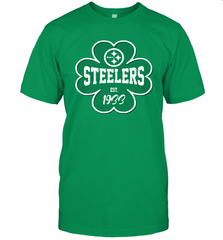 Patrick's Day Shamrock For Pittsburgh Steelers Fans Men's T-Shirt - kambletee