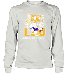 LSU Tigers Mickey Mouse National Championship 2020 Long Sleeve T-Shirt - kambletee