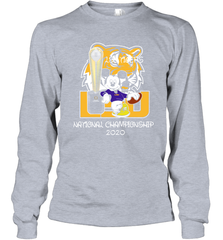 LSU Tigers Mickey Mouse National Championship 2020 Long Sleeve T-Shirt - kambletee