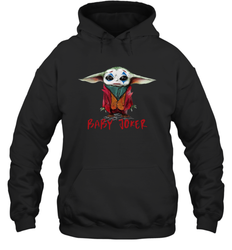 Baby Yoda Baby Joker Hoodie - kambletee