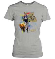 Harley Quinn New Orleans Saints Of Prey Women's T-Shirt - kambletee