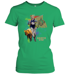 Harley Quinn New Orleans Saints Of Prey Women's T-Shirt - kambletee