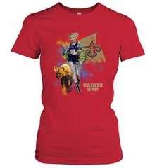Harley Quinn New Orleans Saints Of Prey Women's T-Shirt - kambletee