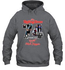 The Rolling Stones 74 Years Old signature Mick Jagger Hoodie - kambletee