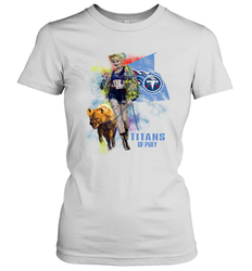 Harley Quinn Tennessee Titans Of Prey Women's T-Shirt - kambletee