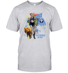 Harley Quinn Tennessee Titans Of Prey Men's T-Shirt - kambletee
