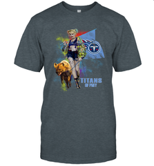Harley Quinn Tennessee Titans Of Prey Men's T-Shirt - kambletee