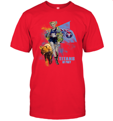 Harley Quinn Tennessee Titans Of Prey Men's T-Shirt - kambletee