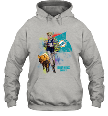 Harley Quinn Miami Dolphins Of Prey Hoodie - kambletee