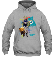 Harley Quinn Miami Dolphins Of Prey Hoodie - kambletee