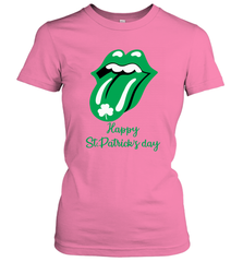 Happy St. Patrick's day Rolling Stones Women's T-Shirt - kambletee