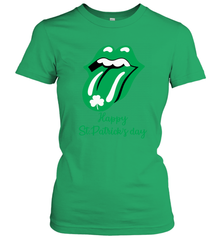 Happy St. Patrick's day Rolling Stones Women's T-Shirt - kambletee