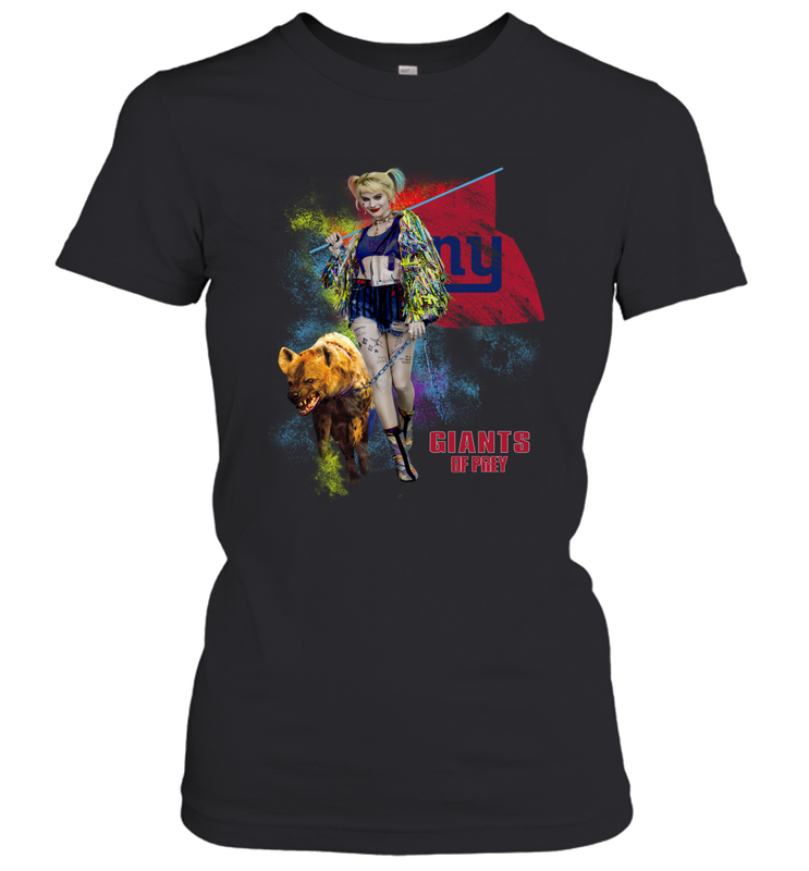 Harley Quinn New York Giants Of Prey Women's T-Shirt - kambletee