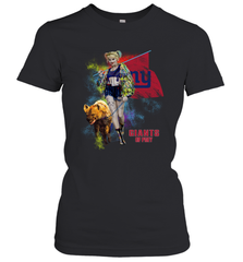 Harley Quinn New York Giants Of Prey Women's T-Shirt - kambletee