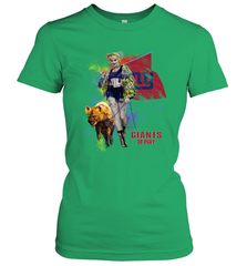 Harley Quinn New York Giants Of Prey Women's T-Shirt - kambletee