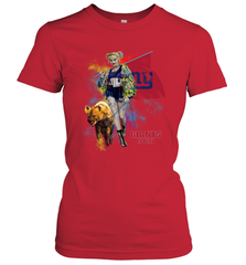 Harley Quinn New York Giants Of Prey Women's T-Shirt - kambletee