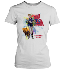 Harley Quinn New York Giants Of Prey Women's T-Shirt - kambletee