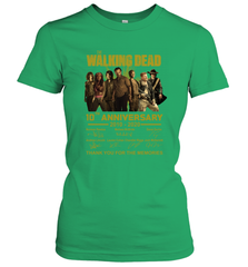 The Walking Dead 10th anniversary 2010 2020 Women's T-Shirt - kambletee