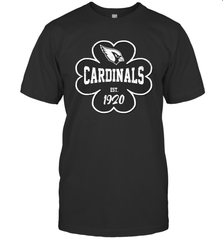 Patrick's Day Shamrock For Arizona Cardinals Fans Men's T-Shirt - kambletee